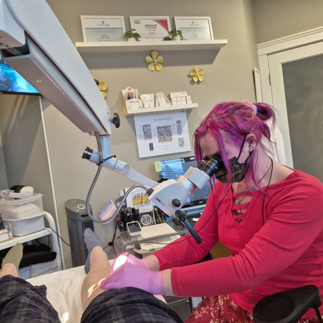 Preparing for electrolysis treatment